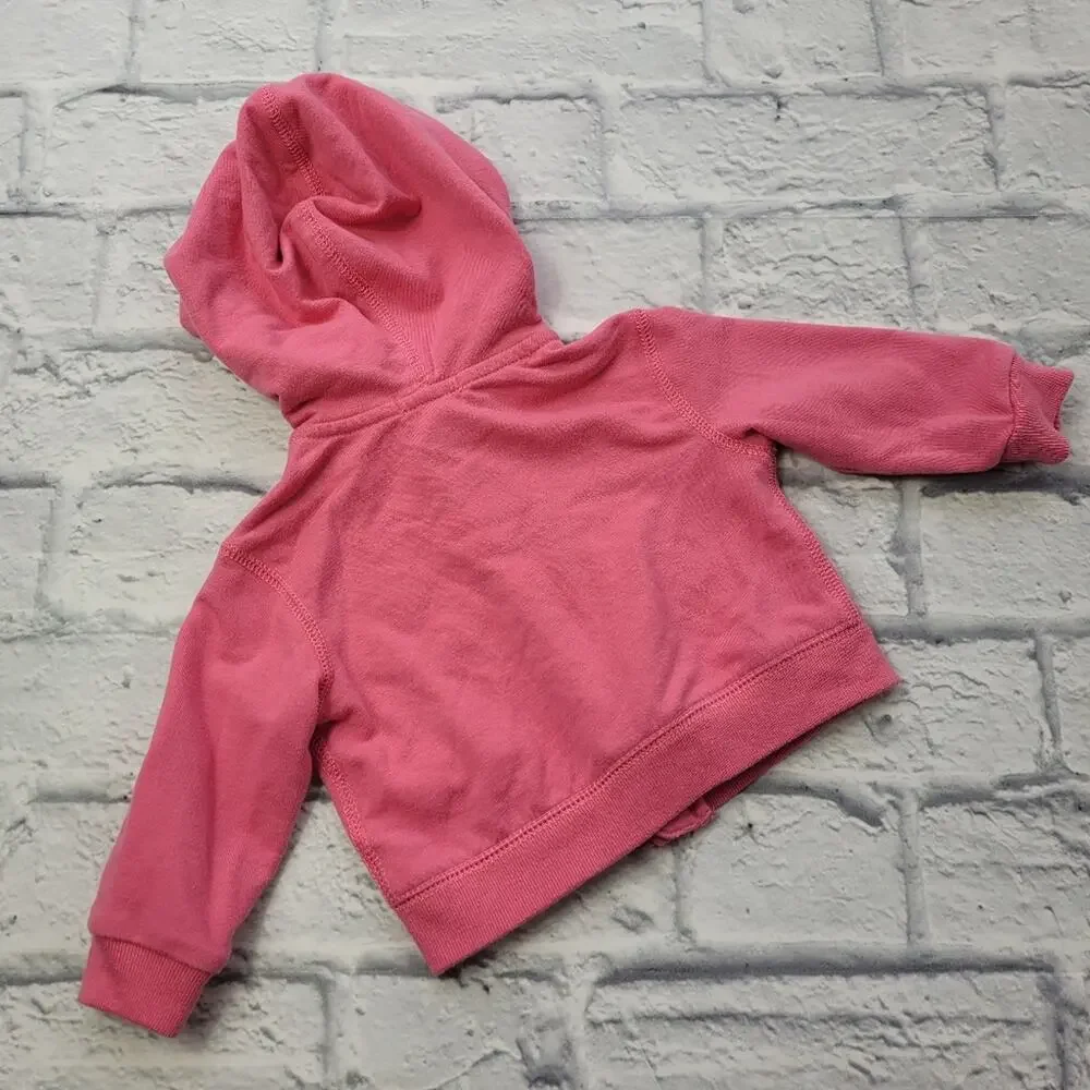 Ralph Lauren Pink Logo Hoodie size 6 months